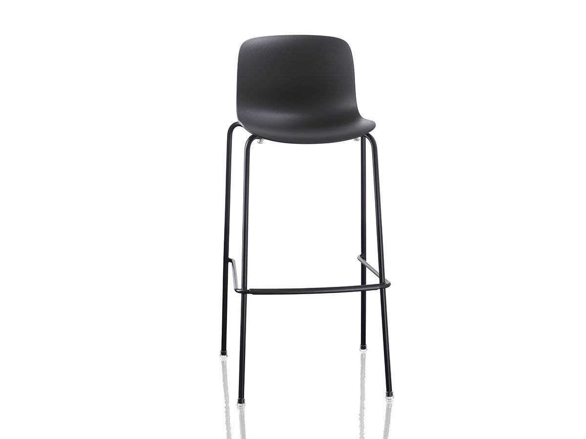 【マジス/MAGIS / GOODS】のTROY STOOL / トロイ スツール 塗装脚 インテリア・キッズ・メンズ・レディースファッション・服の通販 founy(ファニー) 　送料無料　Free Shipping　コンパクト　Compact　シートブラック、脚部ブラック|ID: prp329100000007725 ipo3291000000030214043