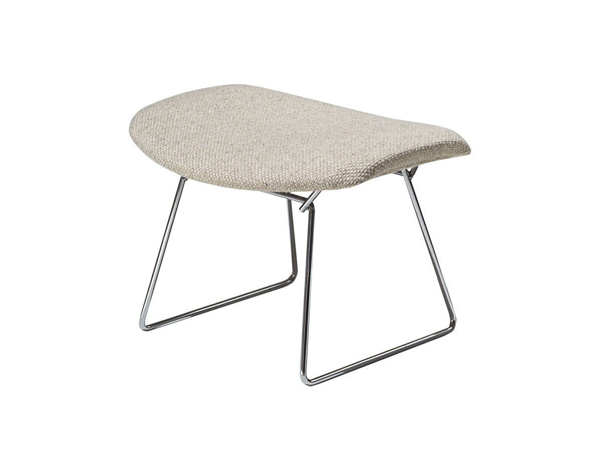 【ノル/Knoll / GOODS】のBertoia Collection Ottoman / ベルトイア コレクション オットマン インテリア・キッズ・メンズ・レディースファッション・服の通販 founy(ファニー) 　送料無料　Free Shipping　コレクション　Collection　ファブリック　Fabric　フレーム　Flame　ワイヤー　Wire　ホーム・キャンプ・アウトドア・お取り寄せ　Home,Garden,Outdoor,Camping Gear　家具・インテリア　Furniture　その他 インテリア雑貨、家具　Furniture, Interior, Others　脚部ポリッシュクローム|ID: prp329100000007729 ipo3291000000030213206