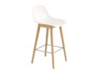 【ムート/MUUTO / GOODS】のFIBER COUNTER STOOL W.BACKREST WOOD BASE / ファイバーカウンタースツール バックレスト ウッドベース カラー(座面シェル):ナチュラルホワイト / オーク|ID: prp329100000007730 ipo3291000000034134615