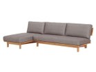 【ナガノインテリア/NAGANO INTERIOR / GOODS】のFriendly!! couch sofa / フレンドリー カウチソファ 幅80cm LC034-CM シリーズで展開している「3人掛けソファ LC034-3M」と組み合わせたイメージ|ID:prp329100000007733