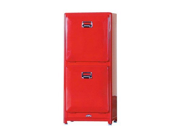 【ダルトン/DULTON / GOODS】のTrash can "Doubledecker" / トラッシュカン "ダブルデッカー" Model 100-133 人気、トレンドファッション・服の通販 founy(ファニー) 　バケツ　Bucket　フラップ　Flap　ボックス　Box　ホーム・キャンプ・アウトドア・お取り寄せ　Home,Garden,Outdoor,Camping Gear　家具・インテリア　Home Furniture & Interior. Stylish & Functional Living Spaces　その他 インテリア雑貨、家具　Furniture, Interior, Others　other-6|ID: prp329100000007746 ipo3291000000031499855