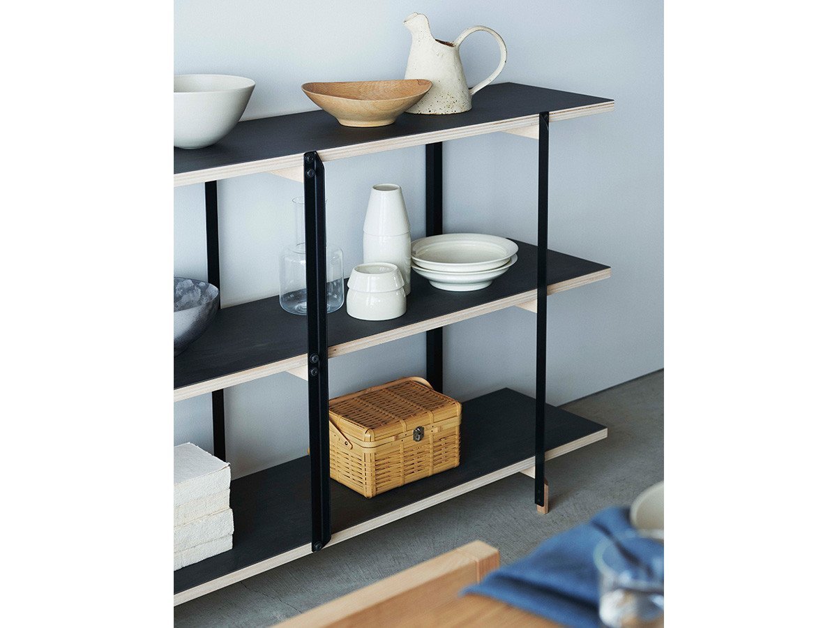 【石巻工房/Ishinomaki Laboratory / GOODS】のKOBO ST-SHELF / 工房 ST-シェルフ インテリア・キッズ・メンズ・レディースファッション・服の通販 founy(ファニー) 　シンプル　Simple, Minimal　テーブル　Table, Dining Table　デスク　Desk, Work Desk　フレーム　Frame, Outline　抗菌　Antibacterial, Bacteria-Resistant　ホーム・キャンプ・アウトドア・お取り寄せ　Home Living / Home & Lifestyle / Camping Gear / Outdoor Camping　家具・インテリア　Home Furniture & Interior. Stylish & Functional Living Spaces　収納家具・キャビネット　Storage Furniture　シェルフ・オープンラック・収納棚　Open Shelf Rack　写真クレジット:小川真輝 / Masaki Ogawa|ID: prp329100000007749 ipo3291000000036858119