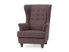 【フライミー ブラン/FLYMEe Blanc / GOODS】のLounge Chair / ラウンジチェア f70295 張地:ドック 13(Dランク)、脚部6 ダークブラウン|ID:prp329100000007802