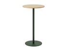 【ティーアンドオー/T&O / GOODS】のRound Bar Table 63 / ラウンドバーテーブル 63 天板:オーク NL-0(ウレタン塗装 / ナチュラルホワイト)、脚部:グリーン|ID: prp329100000007823 ipo3291000000030179602