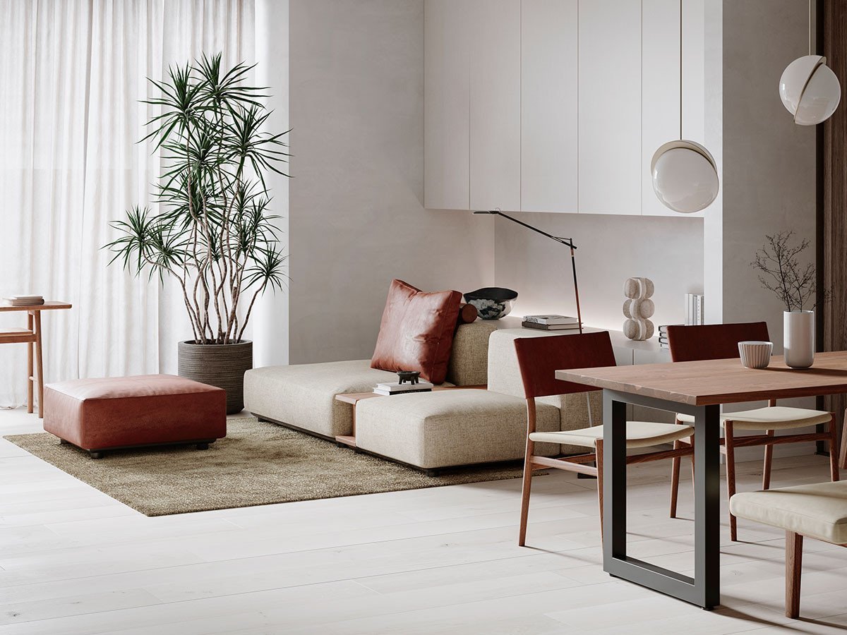 【マスターウォール/MASTERWAL / GOODS】のCOMPOSIT SYSTEM SOFA / コンポジット システムソファ ワンアーム100 + アームレス106 + オットマンスクエア100 人気、トレンドファッション・服の通販 founy(ファニー) クッション Cushion, Throw Pillow フラット Flat, Flat Shoes リラックス Relax, Relaxed Fit ホーム・キャンプ・アウトドア・お取り寄せ Home Living / Home & Lifestyle / Camping Gear / Outdoor Camping 家具・インテリア Home Furniture & Interior. Stylish & Functional Living Spaces ソファー Couches & Sofas オットマン・フットスツール Ottomans & Footstools other-4|ID: prp329100000007828 ipo3291000000031537222