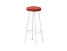 【スウィッチ/SWITCH / GOODS】のForge Counter Stool / フォージ カウンタースツール 張地:F-1 ニュースター レッド(廃番)、脚部:ホワイト|ID: prp329100000007905 ipo3291000000036468849