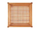 【ジョン ケリー/JOHN KELLY / GOODS】のJ1 SPINDLE END TABLE / J1 スピンドル エンドテーブル 天板を上から覗き込むと棚板が格子状に見える面白いデザインです。|ID: prp329100000007918 ipo3291000000034070631