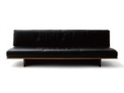 【マスターウォール/MASTERWAL / GOODS】のMORELESS SOFA / モアレス ソファ 3シーター 200 張地:パティーナ ブラック(レザー8)、ウッド:ウォールナット(オイル塗装)|ID: prp329100000007945 ipo3291000000030218895