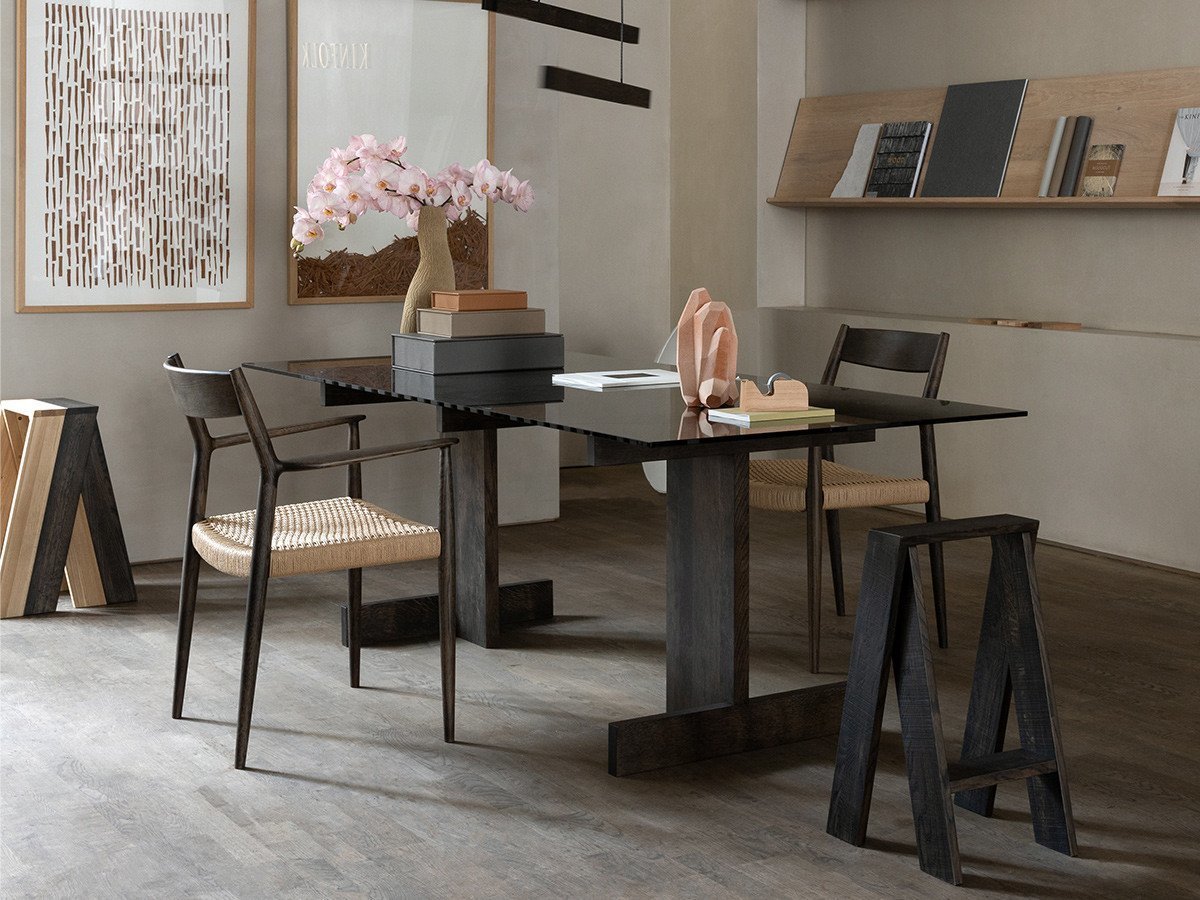 【カリモクケース/KARIMOKU CASE / GOODS】のN-DC02 / N-DC02(ペーパーコード) インテリア・キッズ・メンズ・レディースファッション・服の通販 founy(ファニー) 　クラシック　Classic, Timeless Style　コンパクト　Compact, Small Size　シンプル　Simple, Minimal　ペーパー　Paper, Kraft Paper　冬　Winter / This Winter　送料無料　Free Shipping　夏　Summer　ホーム・キャンプ・アウトドア・お取り寄せ　Home Living / Home & Lifestyle / Camping Gear / Outdoor Camping　家具・インテリア　Home Furniture & Interior. Stylish & Functional Living Spaces　チェア・椅子　Seating & Chairs　ダイニングチェア・木製チェア　Dining Chairs　フレーム「スモークドオーク」参考イメージ|ID: prp329100000008007 ipo3291000000034746099