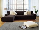 【フクラ/HUKLA / GOODS】のBRNO Combination Sofa / ブルノ コンビネーションソファ(3.5P片肘ソファ + カウチ) タイプ:左カウチ、張地:脚部:ダークブラウン|ID: prp329100000008041 ipo3291000000027193079