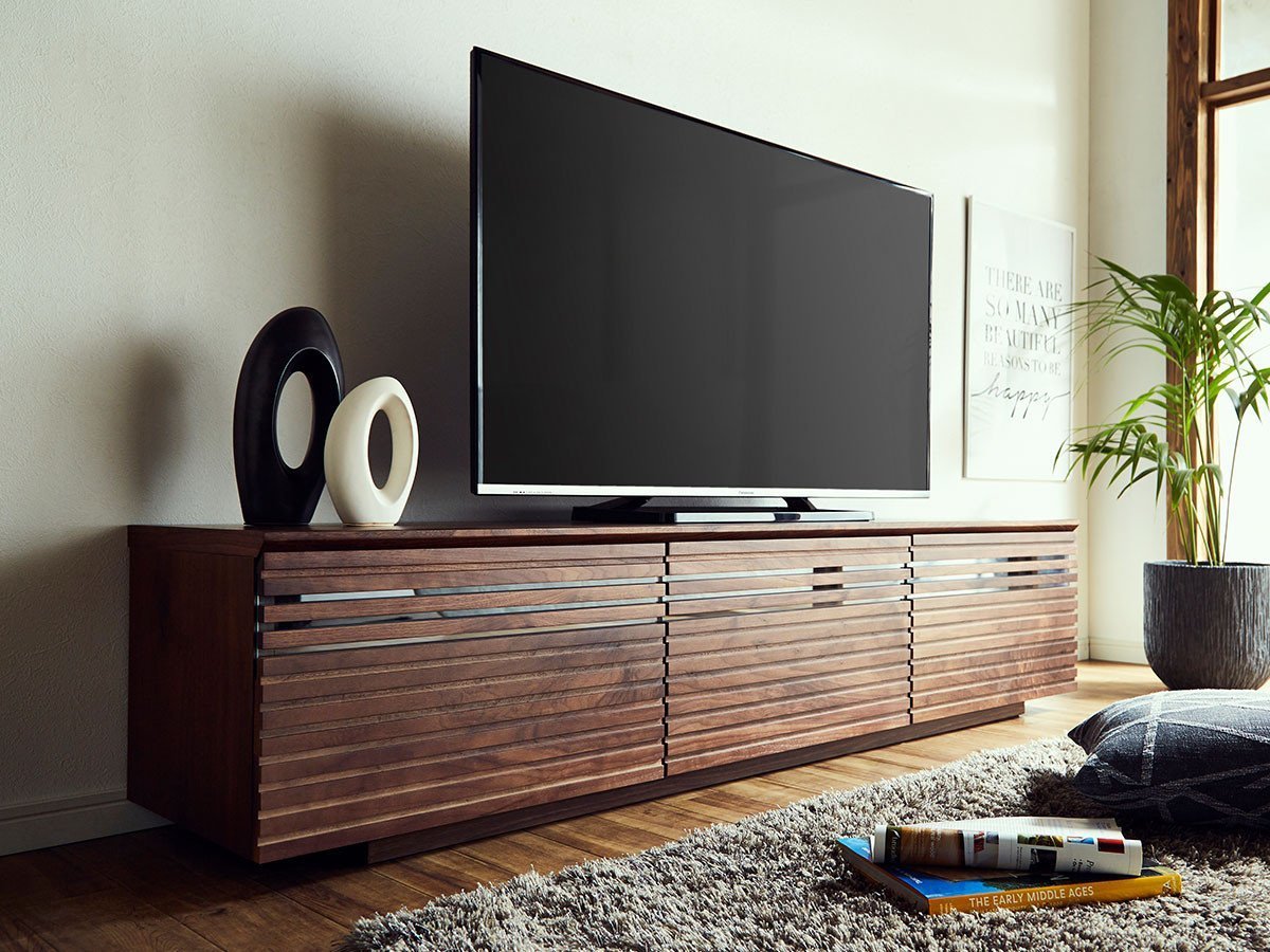 【フライミー ヴェール/FLYMEe vert / GOODS】のTV BOARD / テレビボード #100631 インテリア・キッズ・メンズ・レディースファッション・服の通販 founy(ファニー) 　ホーム・キャンプ・アウトドア・お取り寄せ　Home Living / Home & Lifestyle / Camping Gear / Outdoor Camping　家具・インテリア　Home Furniture & Interior. Stylish & Functional Living Spaces　テレビボード・テレビ台　TV Cabinets & Consoles　テレビ台・TVボード　Tv Board　ウッド:ウォールナット、サイズ:幅180cm|ID: prp329100000008057 ipo3291000000030239567