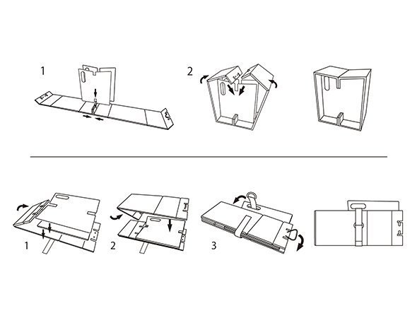 【フィールト/feelt / GOODS】のMIZO PLY-Small / ミゾ PLY スモール インテリア・キッズ・メンズ・レディースファッション・服の通販 founy(ファニー) 　送料無料　Free Shipping　フェルト　Felt, Felt Fabric　ホーム・キャンプ・アウトドア・お取り寄せ　Home Living / Home & Lifestyle / Camping Gear / Outdoor Camping　家具・インテリア　Home Furniture & Interior. Stylish & Functional Living Spaces　チェア・椅子　Seating & Chairs　スツール・バースツール　Stools & Bar Stools　上:組立て方、下:折りたたみ方|ID: prp329100000008060 ipo3291000000034485348