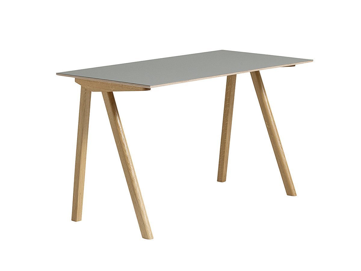 【ヘイ/HAY / GOODS】のCPH 90 DESK / CPH 90 デスク インテリア・キッズ・メンズ・レディースファッション・服の通販 founy(ファニー) 　クラシック　Classic　コンパクト　Compact　シンプル　Simple　デスク　Desk　モダン　Modern　ワーク　Work　ホーム・キャンプ・アウトドア・お取り寄せ　Home,Garden,Outdoor,Camping Gear　家具・インテリア　Furniture　その他 インテリア雑貨、家具　Furniture, Interior, Others　グレーリノリウム × オーククリアラッカー|ID: prp329100000008062 ipo3291000000030211342