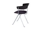 【マジス/MAGIS / GOODS】のOfficina Chair / オフィチーナ チェア レザー張り レザーブラックレザー、フレームシルバー|ID: prp329100000008066 ipo3291000000034080162