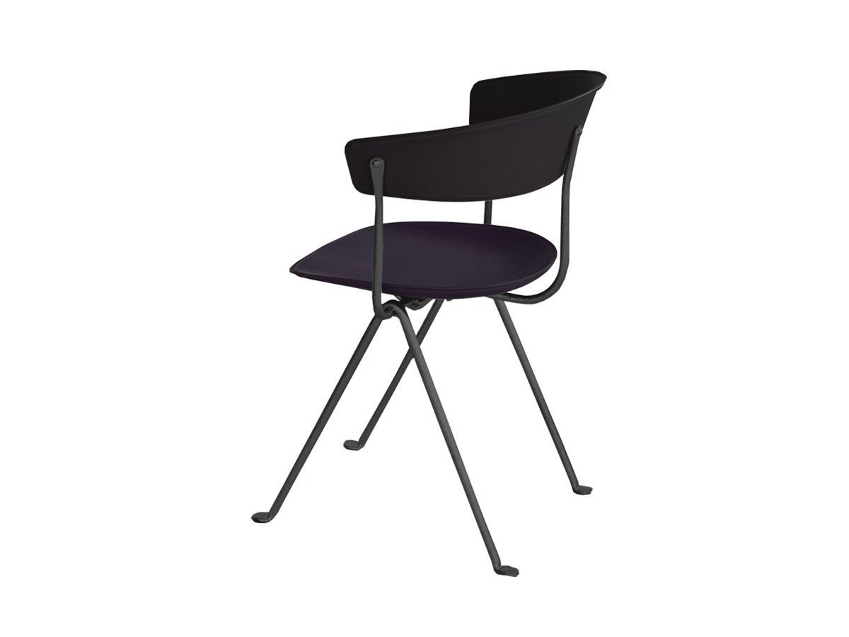 【マジス/MAGIS / GOODS】のOfficina Chair / オフィチーナ チェア レザー張り インテリア・キッズ・メンズ・レディースファッション・服の通販 founy(ファニー) 　送料無料　Free Shipping　フレーム　Frame, Outline　ホーム・キャンプ・アウトドア・お取り寄せ　Home Living / Home & Lifestyle / Camping Gear / Outdoor Camping　家具・インテリア　Home Furniture & Interior. Stylish & Functional Living Spaces　チェア・椅子　Seating & Chairs　ダイニングチェア・木製チェア　Dining Chairs　レザーブラックレザー、フレームグレイアンスラサイト|ID: prp329100000008066 ipo3291000000034080163
