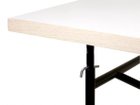 【リチャード ランパート/RICHARD LAMPERT / GOODS】のEiermann Table 2 / アイアーマン テーブル 2 穴位置を変更して金具を差し込むだけで高さが変えられます。|ID:prp329100000008076