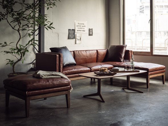 【冨士ファニチア/FUJI FURNITURE / GOODS】のPerche Chaise Lounge / ペルシェ 左片肘シェーズロング インテリア・キッズ・メンズ・レディースファッション・服の通販 founy(ファニー) 　ウッド　Wood　クッション　Cushion　スマート　Smart　テーブル　Table　ファブリック　Fabric　フレーム　Flame　ホーム・キャンプ・アウトドア・お取り寄せ　Home,Garden,Outdoor,Camping Gear　家具・インテリア　Furniture　その他 インテリア雑貨、家具　Furniture, Interior, Others　|ID: prp329100000008110 ipo3291000000030218486