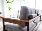 【フランネルソファ/FLANNEL SOFA / GOODS】のRECTA 3P SOFA / レクタ 3人掛けソファ ハイバックサイズをご選択の場合:ボルスタークッション付き|ID: prp329100000008119 ipo3291000000030207218