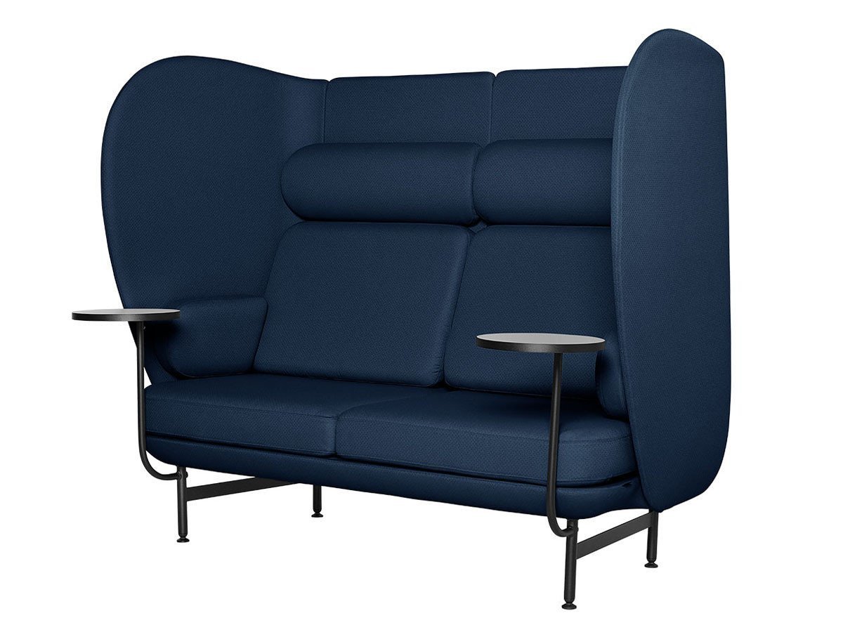 【フリッツ ハンセン/FRITZ HANSEN / GOODS】のPLENUM / プレナム 2シーターソファ JH1002 インテリア・キッズ・メンズ・レディースファッション・服の通販 founy(ファニー) リラックス Relax, Relaxed Fit ホーム・キャンプ・アウトドア・お取り寄せ Home Living / Home & Lifestyle / Camping Gear / Outdoor Camping 家具・インテリア Home Furniture & Interior. Stylish & Functional Living Spaces その他 インテリア雑貨、家具 Home Decor & Furniture Extras 張地:MESSENGER / 086 ダークブルー、オプション:サイドテーブル2点付|ID: prp329100000008129 ipo3291000000036854172