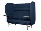 【フリッツ ハンセン/FRITZ HANSEN / GOODS】のPLENUM / プレナム 2シーターソファ JH1002 張地:MESSENGER / 086 ダークブルー、オプション:サイドテーブル2点付|ID: prp329100000008129 ipo3291000000036994964