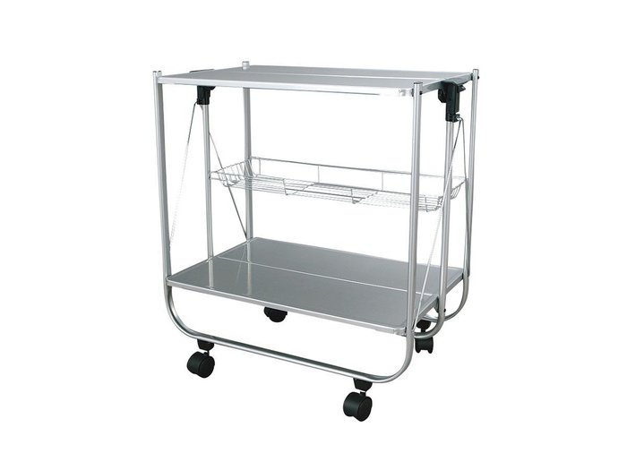 【ダルトン/DULTON / GOODS】のFolding trolley / フォールディング トローリー Model H11907 インテリア・キッズ・メンズ・レディースファッション・服の通販 founy(ファウニー) https://founy.com/ 送料無料 Free Shipping コンパクト Compact, Small Size テーブル Table, Dining Table 皿 Plate, Dish ホーム・キャンプ・アウトドア・お取り寄せ Home Living / Home & Lifestyle / Camping Gear / Outdoor Camping 家具・インテリア Home Furniture & Interior. Stylish & Functional Living Spaces 収納家具・キャビネット Storage Furniture チェストワゴン・移動式収納 Mobile Wagon |ID: prp329100000008132 ipo3291000000037070465