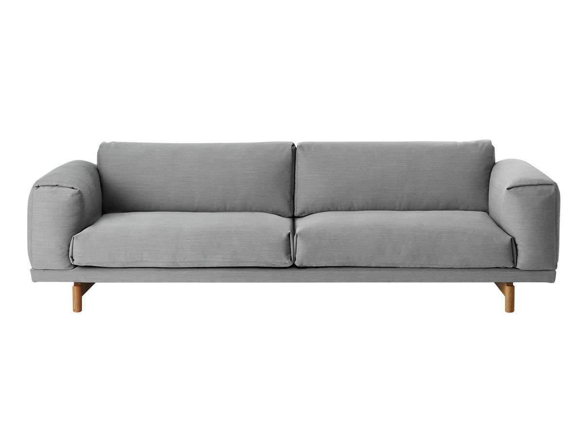 【ムート/MUUTO / GOODS】のREST SOFA 3-SEATER / レストソファ 3シーター インテリア・キッズ・メンズ・レディースファッション・服の通販 founy(ファニー) 　エレガント 上品　Elegant　ファブリック　Fabric　ホーム・キャンプ・アウトドア・お取り寄せ　Home,Garden,Outdoor,Camping Gear　家具・インテリア　Furniture　ソファー　Sofa　張地:Steelcut Trio 133|ID: prp329100000008145 ipo3291000000030216031