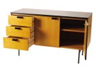 【メトロクス/METROCS / GOODS】のF061 Sideboard / F061サイドボード 人気、トレンドファッション・服の通販 founy(ファニー) コンパクト Compact シンプル Simple デスク Desk フォルム Form フランス France プレート Plate おすすめ Recommend ホーム・キャンプ・アウトドア・お取り寄せ Home,Garden,Outdoor,Camping Gear 家具・インテリア Furniture 収納家具・キャビネット Storage Furniture サイドボード Sideboard thumbnail 同サイズの3段の引出しと観音開きの扉が付いた仕様です。|ID: prp329100000008164 ipo3291000000030191219