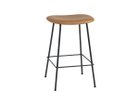 【ムート/MUUTO / GOODS】のFIBER COUNTER STOOL TUBE BASE / ファイバーカウンタースツール チューブベース カラー(座面レザー):リファインレザーコニャック / ブラック|ID: prp329100000008168 ipo3291000000036279925