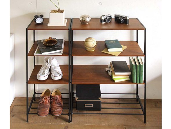 【フライミールーム/FLYMEe Room / GOODS】のWalnut Rack / ウォールナット ラック 4段 m2945 人気、トレンドファッション・服の通販 founy(ファニー) 　送料無料　Free Shipping　スリム　Slim　ホーム・キャンプ・アウトドア・お取り寄せ　Home,Garden,Outdoor,Camping Gear　家具・インテリア　Home Furniture & Interior. Stylish & Functional Living Spaces　収納家具・キャビネット　Storage Furniture　ラック・シェルフ　Rack Shelf　other-4|ID: prp329100000008187 ipo3291000000031533047