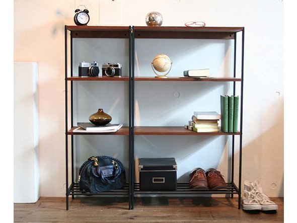【フライミールーム/FLYMEe Room / GOODS】のWalnut Rack / ウォールナット ラック 4段 m2945 人気、トレンドファッション・服の通販 founy(ファニー) 　送料無料　Free Shipping　スリム　Slim　ホーム・キャンプ・アウトドア・お取り寄せ　Home,Garden,Outdoor,Camping Gear　家具・インテリア　Home Furniture & Interior. Stylish & Functional Living Spaces　収納家具・キャビネット　Storage Furniture　ラック・シェルフ　Rack Shelf　other-5|ID: prp329100000008187 ipo3291000000031533049