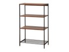 【フライミールーム/FLYMEe Room / GOODS】のWalnut Rack / ウォールナット ラック 4段 m2945 人気、トレンドファッション・服の通販 founy(ファニー) 送料無料 Free Shipping スリム Slim, Slim Fit ホーム・キャンプ・アウトドア・お取り寄せ Home Living / Home & Lifestyle / Camping Gear / Outdoor Camping 家具・インテリア Home Furniture & Interior. Stylish & Functional Living Spaces 収納家具・キャビネット Storage Furniture シェルフ・オープンラック・収納棚 Open Shelf Rack thumbnail -|ID: prp329100000008187 ipo3291000000036858985