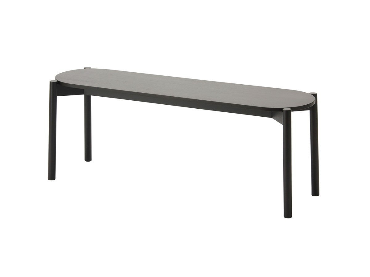 【カリモクニュースタンダード/KARIMOKU NEW STANDARD / GOODS】のCASTOR DINING BENCH / キャストール ダイニングベンチ インテリア・キッズ・メンズ・レディースファッション・服の通販 founy(ファニー) 　シンプル　Simple, Minimal　ホーム・キャンプ・アウトドア・お取り寄せ　Home Living / Home & Lifestyle / Camping Gear / Outdoor Camping　家具・インテリア　Home Furniture & Interior. Stylish & Functional Living Spaces　チェア・椅子　Seating & Chairs　ダイニングベンチ・玄関ベンチ　Bench & Dining Benches　ブラック|ID: prp329100000008199 ipo3291000000036801976