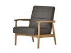 【アジム/AJIM / GOODS】のef sofa 1p / イフ ソファ 1人掛け 張地:MI 824(ランク 2)、フレーム:オーク|ID: prp329100000008227 ipo3291000000032706552