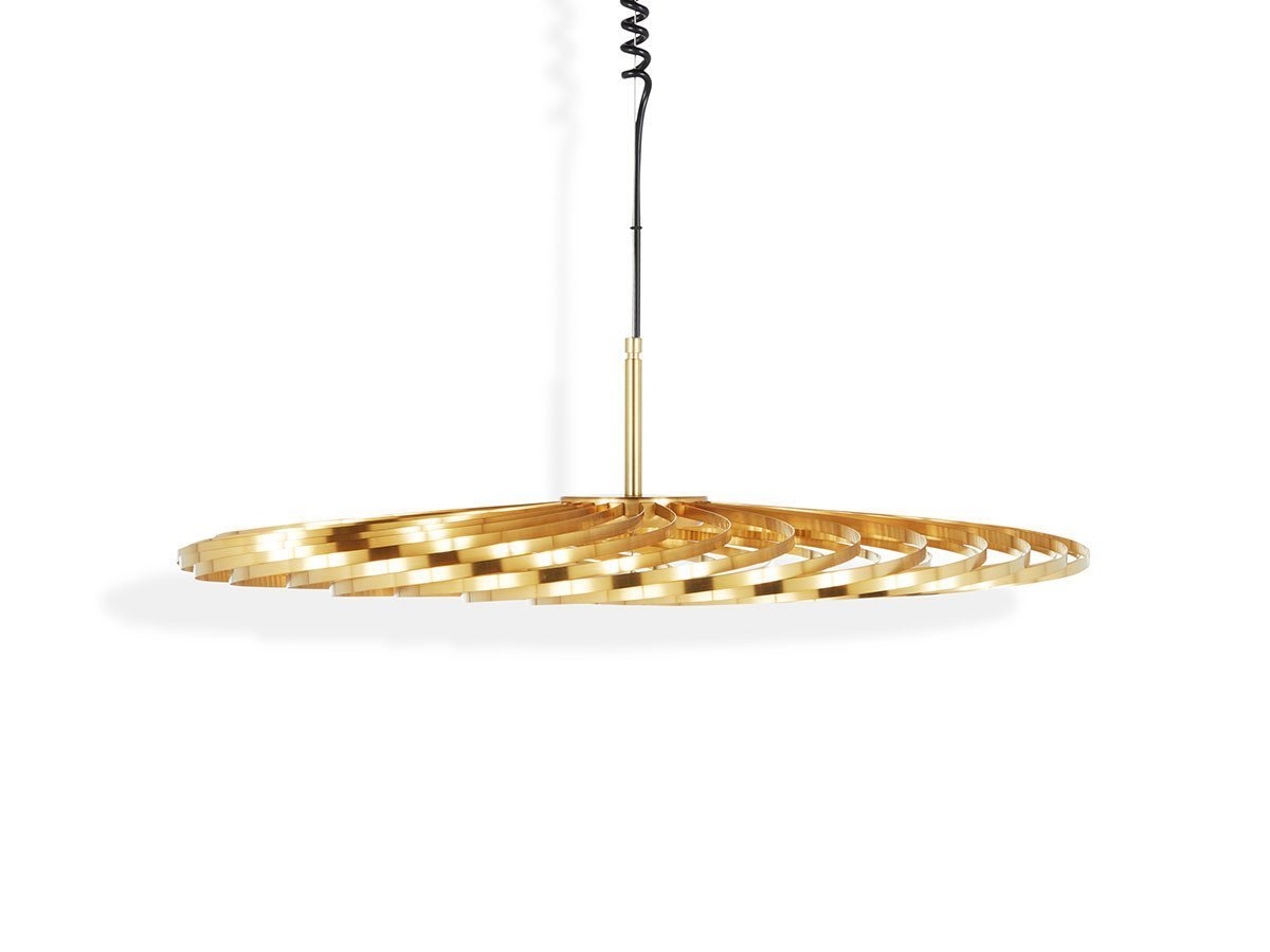 【トム ディクソン/Tom Dixon / GOODS】のSpring Pendant Small / スプリング ペンダントライト スモール インテリア・キッズ・メンズ・レディースファッション・服の通販 founy(ファニー) 　送料無料　Free Shipping　スプリング　Spring, Spring Collection　リボン　Ribbon, Bow　ホーム・キャンプ・アウトドア・お取り寄せ　Home Living / Home & Lifestyle / Camping Gear / Outdoor Camping　家具・インテリア　Home Furniture & Interior. Stylish & Functional Living Spaces　ライト・照明　Lamps & Lighting Fixtures　ペンダントライト・吊り下げ照明　Pendant Light / Hanging Light Fixture　消灯時|ID: prp329100000008254 ipo3291000000037077877