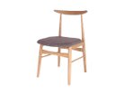 【アデペシュ/a.depeche / GOODS】のSORM dining chair / ソルム ダイニングチェア フレームナチュラル、張地:ヘリンボーンチャコールブラウン|ID: prp329100000008283 ipo3291000000034640301