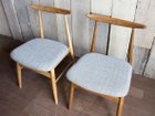 【アデペシュ/a.depeche / GOODS】のSORM dining chair / ソルム ダイニングチェア フレームはナチュラル(左 / 本商品)とブラウン(右)の2色展開です。|ID: prp329100000008283 ipo3291000000034640304