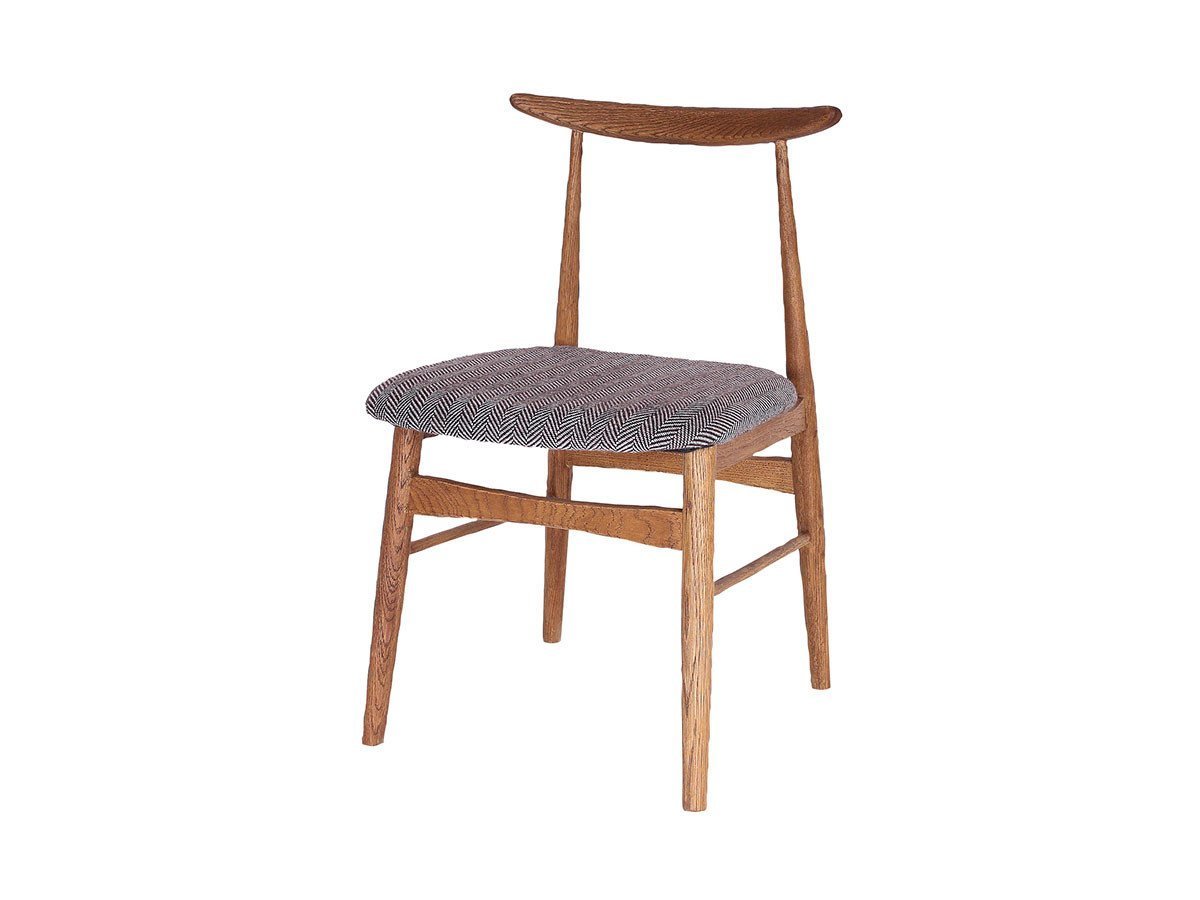 【アデペシュ/a.depeche / GOODS】のSORM dining chair / ソルム ダイニングチェア インテリア・キッズ・メンズ・レディースファッション・服の通販 founy(ファニー) 　フレーム　Frame, Outline　ホーム・キャンプ・アウトドア・お取り寄せ　Home Living / Home & Lifestyle / Camping Gear / Outdoor Camping　家具・インテリア　Home Furniture & Interior. Stylish & Functional Living Spaces　チェア・椅子　Seating & Chairs　ダイニングチェア・木製チェア　Dining Chairs　フレームブラウン、張地:ヘリンボーンチャコールブラウン|ID: prp329100000008283 ipo3291000000034640306