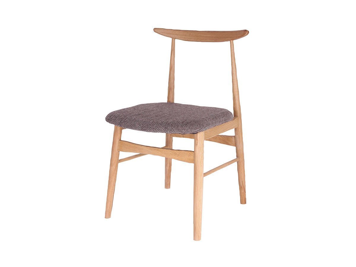 【アデペシュ/a.depeche / GOODS】のSORM dining chair / ソルム ダイニングチェア インテリア・キッズ・メンズ・レディースファッション・服の通販 founy(ファニー) 　フレーム　Frame, Outline　ホーム・キャンプ・アウトドア・お取り寄せ　Home Living / Home & Lifestyle / Camping Gear / Outdoor Camping　家具・インテリア　Home Furniture & Interior. Stylish & Functional Living Spaces　チェア・椅子　Seating & Chairs　ダイニングチェア・木製チェア　Dining Chairs　フレームナチュラル、張地:ヘリンボーンチャコールブラウン|ID: prp329100000008283 ipo3291000000035643641