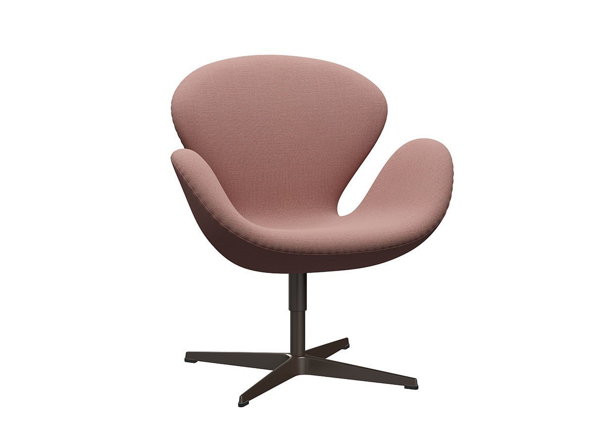 【フリッツ ハンセン/FRITZ HANSEN / GOODS】のSWAN / スワンチェア ラウンジチェア 3320 インテリア・キッズ・メンズ・レディースファッション・服の通販 founy(ファニー) 　ファブリック　Fabric, Textile　フォーム　Form　おすすめ　Recommended / Our Picks　ホーム・キャンプ・アウトドア・お取り寄せ　Home Living / Home & Lifestyle / Camping Gear / Outdoor Camping　家具・インテリア　Home Furniture & Interior. Stylish & Functional Living Spaces　チェア・椅子　Seating & Chairs　ラウンジチェア・リクライナー　Lounge Chairs / Recliners　張地:1131 オレンジ / レッド (クリスチャンハウン)、脚部:ブラウンブロンズ|ID: prp329100000008303 ipo3291000000030208829