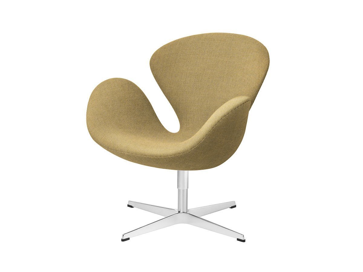 【フリッツ ハンセン/FRITZ HANSEN / GOODS】のSWAN / スワンチェア ラウンジチェア 3320 インテリア・キッズ・メンズ・レディースファッション・服の通販 founy(ファニー) 　ファブリック　Fabric, Textile　フォーム　Form　おすすめ　Recommended / Our Picks　ホーム・キャンプ・アウトドア・お取り寄せ　Home Living / Home & Lifestyle / Camping Gear / Outdoor Camping　家具・インテリア　Home Furniture & Interior. Stylish & Functional Living Spaces　チェア・椅子　Seating & Chairs　ラウンジチェア・リクライナー　Lounge Chairs / Recliners　張地:1110 イエロー(クリスチャンハウン)、脚部:サテン仕上|ID: prp329100000008303 ipo3291000000030208836