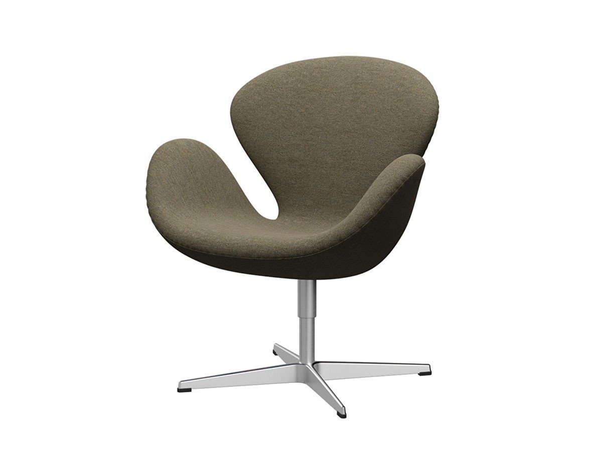 【フリッツ ハンセン/FRITZ HANSEN / GOODS】のSWAN / スワンチェア ラウンジチェア 3320 インテリア・キッズ・メンズ・レディースファッション・服の通販 founy(ファニー) 　ファブリック　Fabric, Textile　フォーム　Form　おすすめ　Recommended / Our Picks　ホーム・キャンプ・アウトドア・お取り寄せ　Home Living / Home & Lifestyle / Camping Gear / Outdoor Camping　家具・インテリア　Home Furniture & Interior. Stylish & Functional Living Spaces　チェア・椅子　Seating & Chairs　ラウンジチェア・リクライナー　Lounge Chairs / Recliners　張地:ハリンダル 227 グレー / ブラウン(カテゴリー2)、脚部:サテン仕上|ID: prp329100000008303 ipo3291000000030208879