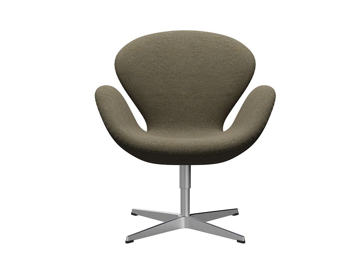 【フリッツ ハンセン/FRITZ HANSEN / GOODS】のSWAN / スワンチェア ラウンジチェア 3320 インテリア・キッズ・メンズ・レディースファッション・服の通販 founy(ファニー) 　ファブリック　Fabric, Textile　フォーム　Form　おすすめ　Recommended / Our Picks　ホーム・キャンプ・アウトドア・お取り寄せ　Home Living / Home & Lifestyle / Camping Gear / Outdoor Camping　家具・インテリア　Home Furniture & Interior. Stylish & Functional Living Spaces　チェア・椅子　Seating & Chairs　ラウンジチェア・リクライナー　Lounge Chairs / Recliners　張地:ハリンダル 227 グレー / ブラウン(カテゴリー2)、脚部:サテン仕上|ID: prp329100000008303 ipo3291000000030208886