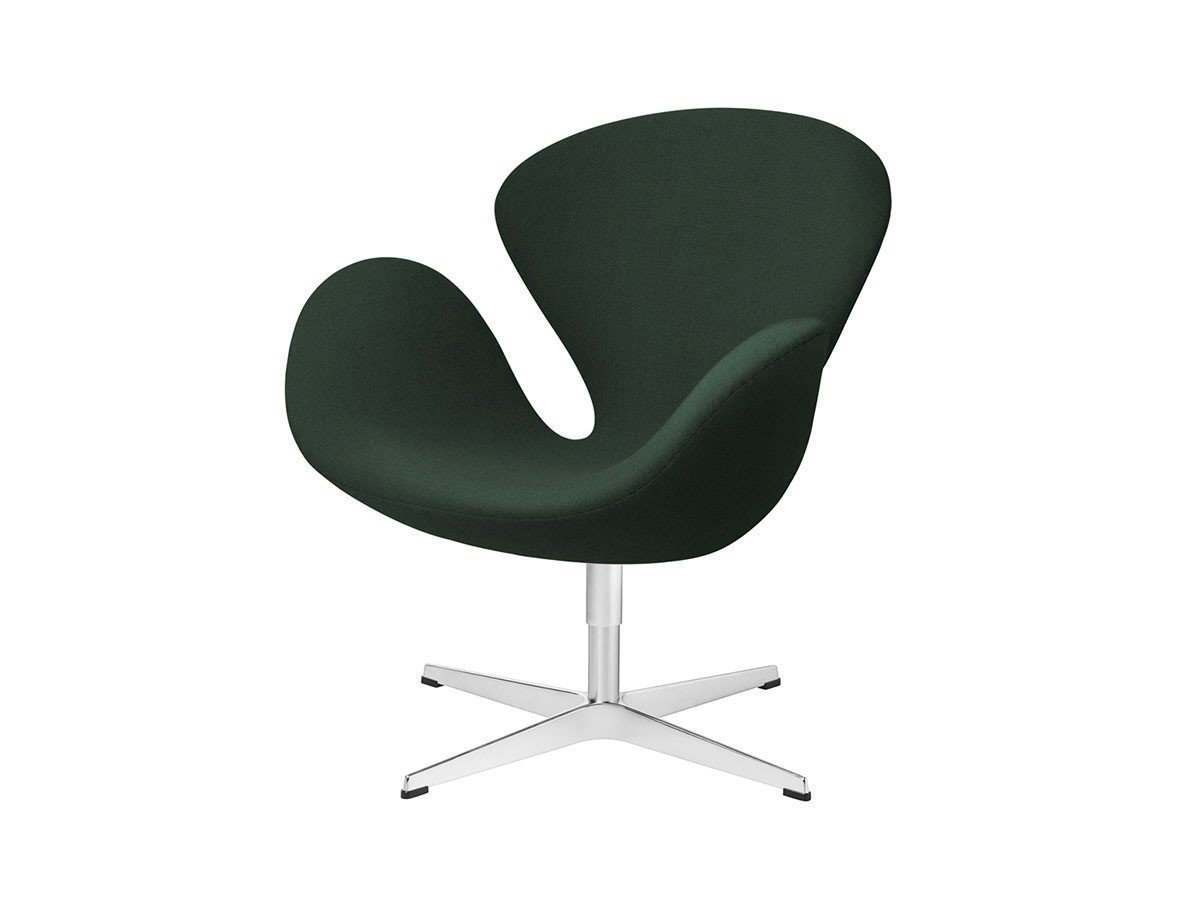【フリッツ ハンセン/FRITZ HANSEN / GOODS】のSWAN / スワンチェア ラウンジチェア 3320 インテリア・キッズ・メンズ・レディースファッション・服の通販 founy(ファニー) 　ファブリック　Fabric, Textile　フォーム　Form　おすすめ　Recommended / Our Picks　ホーム・キャンプ・アウトドア・お取り寄せ　Home Living / Home & Lifestyle / Camping Gear / Outdoor Camping　家具・インテリア　Home Furniture & Interior. Stylish & Functional Living Spaces　チェア・椅子　Seating & Chairs　ラウンジチェア・リクライナー　Lounge Chairs / Recliners　張地:1160 ダークグリーンユニ(クリスチャンハウン)、脚部:サテン仕上|ID: prp329100000008303 ipo3291000000030209133