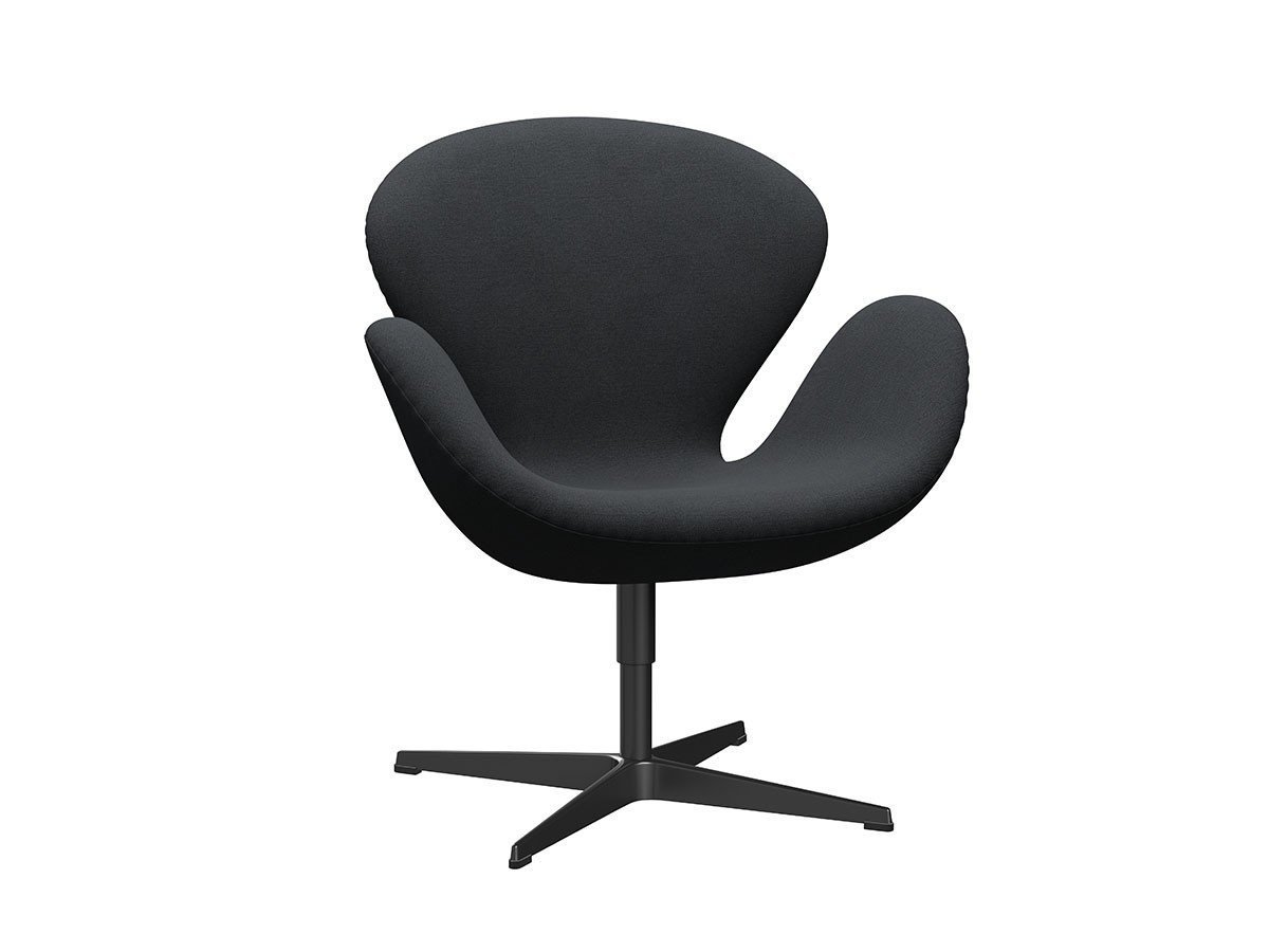 【フリッツ ハンセン/FRITZ HANSEN / GOODS】のSWAN / スワンチェア ラウンジチェア 3320 インテリア・キッズ・メンズ・レディースファッション・服の通販 founy(ファニー) 　ファブリック　Fabric, Textile　フォーム　Form　おすすめ　Recommended / Our Picks　ホーム・キャンプ・アウトドア・お取り寄せ　Home Living / Home & Lifestyle / Camping Gear / Outdoor Camping　家具・インテリア　Home Furniture & Interior. Stylish & Functional Living Spaces　チェア・椅子　Seating & Chairs　ラウンジチェア・リクライナー　Lounge Chairs / Recliners　張地:1173 グレー(クリスチャンハウン)、脚部:ブラック|ID: prp329100000008303 ipo3291000000030209197