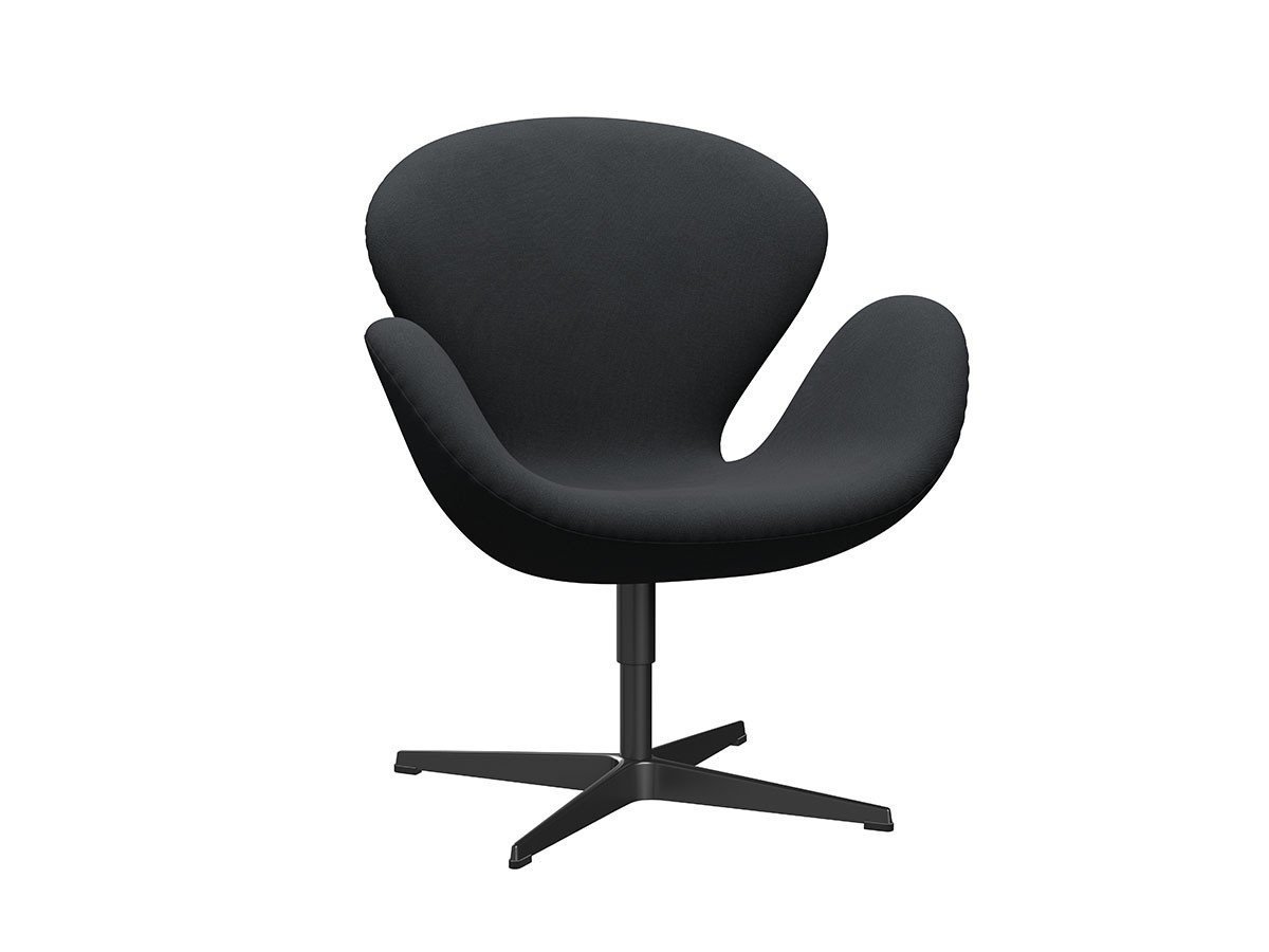 【フリッツ ハンセン/FRITZ HANSEN / GOODS】のSWAN / スワンチェア ラウンジチェア 3320 インテリア・キッズ・メンズ・レディースファッション・服の通販 founy(ファニー) 　ファブリック　Fabric, Textile　フォーム　Form　おすすめ　Recommended / Our Picks　ホーム・キャンプ・アウトドア・お取り寄せ　Home Living / Home & Lifestyle / Camping Gear / Outdoor Camping　家具・インテリア　Home Furniture & Interior. Stylish & Functional Living Spaces　チェア・椅子　Seating & Chairs　ラウンジチェア・リクライナー　Lounge Chairs / Recliners　張地:1174 ダークグレー(クリスチャンハウン)、脚部:ブラック|ID: prp329100000008303 ipo3291000000030209209