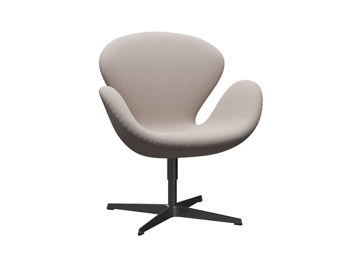 【フリッツ ハンセン/FRITZ HANSEN / GOODS】のSWAN / スワンチェア ラウンジチェア 3320 インテリア・キッズ・メンズ・レディースファッション・服の通販 founy(ファニー) 　ファブリック　Fabric, Textile　フォーム　Form　おすすめ　Recommended / Our Picks　ホーム・キャンプ・アウトドア・お取り寄せ　Home Living / Home & Lifestyle / Camping Gear / Outdoor Camping　家具・インテリア　Home Furniture & Interior. Stylish & Functional Living Spaces　チェア・椅子　Seating & Chairs　ラウンジチェア・リクライナー　Lounge Chairs / Recliners　張地:1120 ライトベージュ(クリスチャンハウン)、脚部:ブラック|ID: prp329100000008303 ipo3291000000036606035