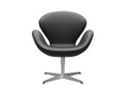 【フリッツ ハンセン/FRITZ HANSEN / GOODS】のSWAN / スワンチェア ラウンジチェア 3320 張地:エッセンシャルレザー ブラック(カテゴリー3)、脚部:サテン仕上|ID: prp329100000008303 ipo3291000000037066552