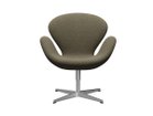 【フリッツ ハンセン/FRITZ HANSEN / GOODS】のSWAN / スワンチェア ラウンジチェア 3320 張地:ハリンダル 227 グレー / ブラウン(カテゴリー2)、脚部:サテン仕上|ID: prp329100000008303 ipo3291000000037066556