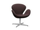 【フリッツ ハンセン/FRITZ HANSEN / GOODS】のSWAN / スワンチェア ラウンジチェア 3320 張地:1135 ブルー / オレンジ(クリスチャンハウン)、脚部:グレー|ID: prp329100000008303 ipo3291000000037066573