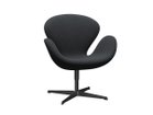 【フリッツ ハンセン/FRITZ HANSEN / GOODS】のSWAN / スワンチェア ラウンジチェア 3320 張地:1173 グレー(クリスチャンハウン)、脚部:ブラック|ID: prp329100000008303 ipo3291000000037066600